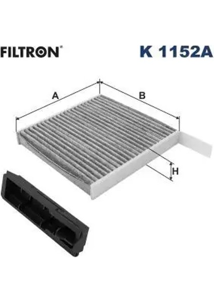 K1152A Polen Filtresi (Karbonlu) 7711426872 8201055422 8201370532
