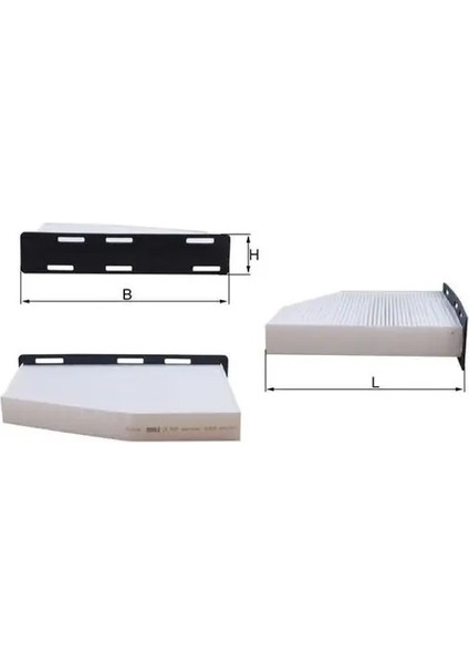 LA181 Polen Filtresi 1K0819422 1K0819644 1K0819644A