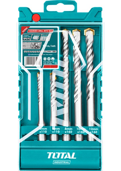 5 Parça Sds Matkap Uç Seti