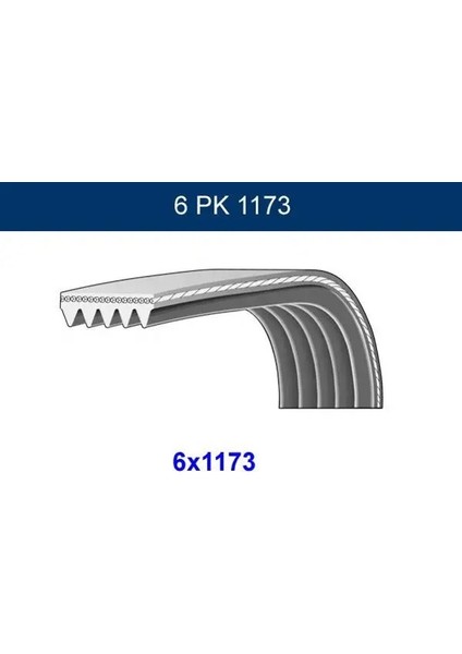 6PK1173 Kayis 028260849F 028260849H 11288580362