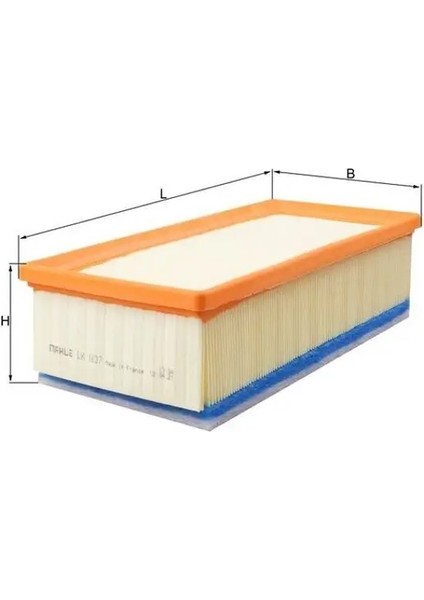 LX1837 Hava Filtresi 177010R010 177050R012 178010R010