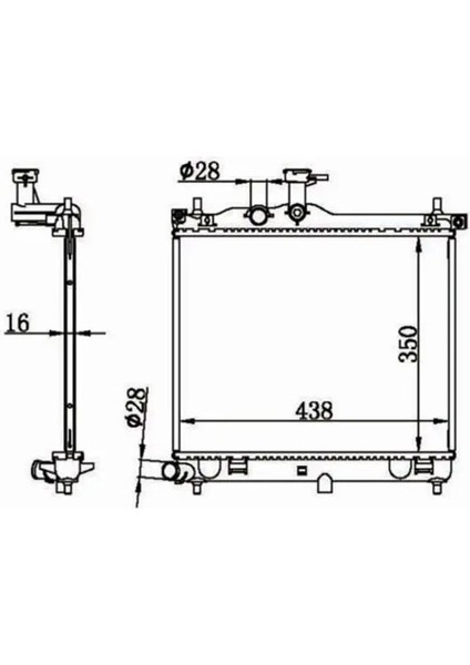 80636 Motor Radyatoru 253100X000