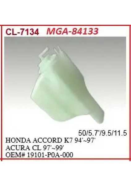 84133 Yedek Su Deposu 19101P0A000