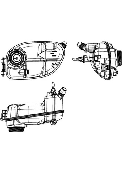 CRT65000S Yedek Su Deposu A2465000049