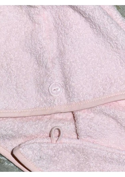 Saç Havlusu Saç Bonesi Türban %100 Pamuk Banyo ,havuz ve Deniz Sonrası Kurulama Pembe fırsatları