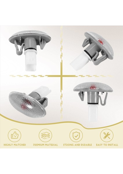 Peugeot 206 407 607 Sinyal Yan İşaretleyici Işık Tekrarlayıcı Lamba Göstergesi 632574 (Yurt Dışından) indirimleri