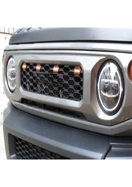 LED ön ızgara ışıkları Beyaz Amber Işık Suzuki Jimny için JB64 JB74 2019 2020 2021 Yüksek Versiyon (Yurt Dışından) fırsatları