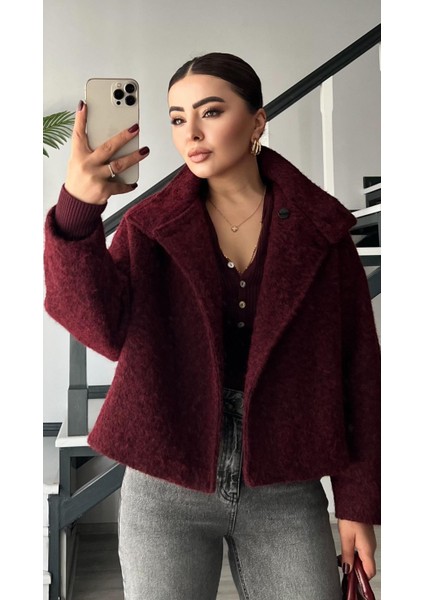 Bordo Buklet Yarım Balıkçı Mont fiyatları