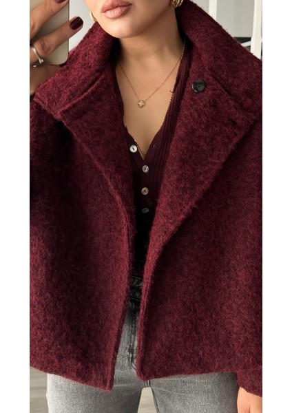 Bordo Buklet Yarım Balıkçı Mont fırsatları