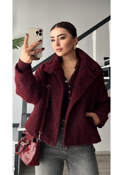 Bordo Buklet Yarım Balıkçı Mont indirimleri