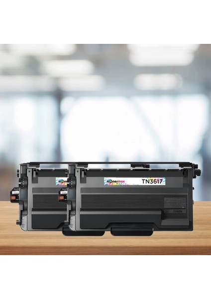 Brother TN3617 2'li Avantaj Paket Muadil Toner / MFCL6910DN / MFCL5715DW / MFCL6710DW / MFCL5710DW / HL-L6410DN / HL-L6210DW / HL-L5210DW / HL-L5210DN / DCP-L5510DN