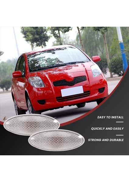Toyota Corolla/Camry/Yaris/Rav4 2006-2013 için Çamurluk Işıkları İçin 1 Çift Araba Turn Sinyal Işık Yan Lambalar (Yurt Dışından) modelleri