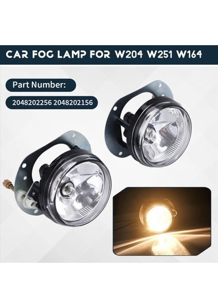 Mercedes-Benz için Araba Sis Lambası W204 W251 W164 C-Serisi CL550 2008 2009 2010 2011 2048202256 2048202156 (Yurt Dışından) fırsatları
