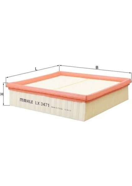 LX3471 Hava Filtresi 165465DA0A A6510940204