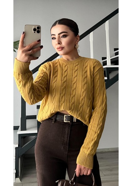 Dore Saç Örgü Kazak modelleri