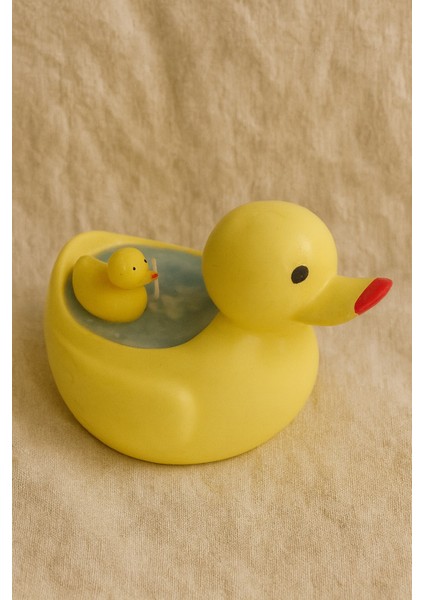 Anne Ördek ve Yavrusu Mumluk | El Yapımı Eşsiz Banyo & Oda Dekoru fiyatları