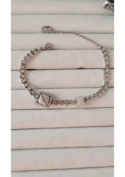 Çelik Silver Renk Danore Bileklik