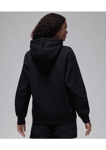 Jordan Flight Fleece Satin Lined Pullover Hoodie ( Içi Polarlı Loose Fıt)-Sportxoutlet fiyatları