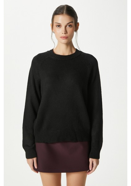 Mushy Siyah Basic Triko Kazak fiyatları