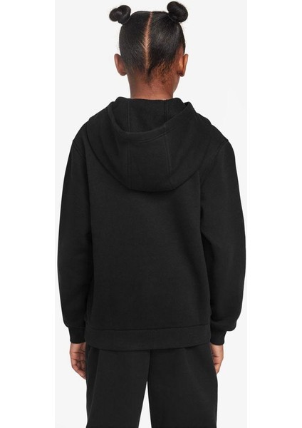 Kylian Mbappé Club Fleece Hoodie Çocuk Siyah Sweatshirt fırsatları