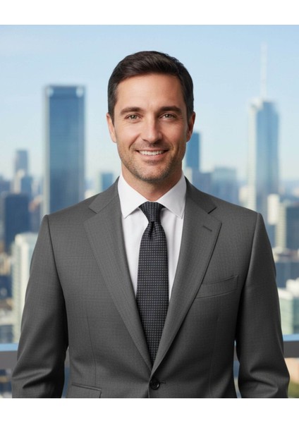 Gri Kare Desenli 8 cm Genişliğinde Siyah Kravat fırsatları