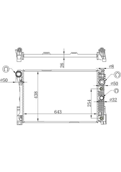 BME110026 Motor Radyatoru 2045000403