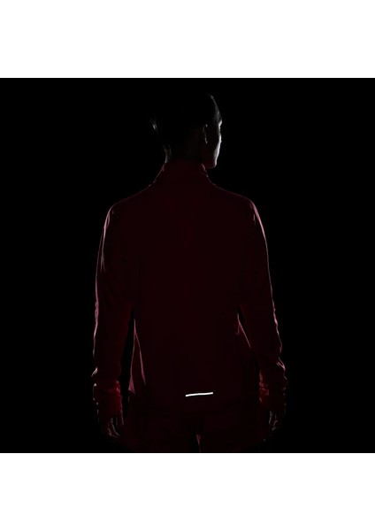 Swoosh Dri-Fıt 1/4-Zip Running Mid Layer Pembe Kadın Çeyrek Fermuar Antreman Üstü fırsatları