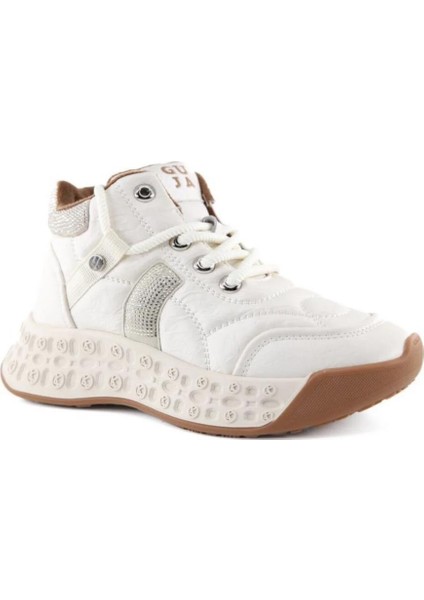 Guja 25K316 Kadın Uzun Konçlu Taşlı Fashion Spor Günlük Ayakkabı modelleri