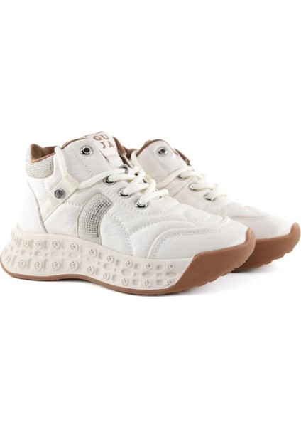 Guja 25K316 Kadın Uzun Konçlu Taşlı Fashion Spor Günlük Ayakkabı fırsatları