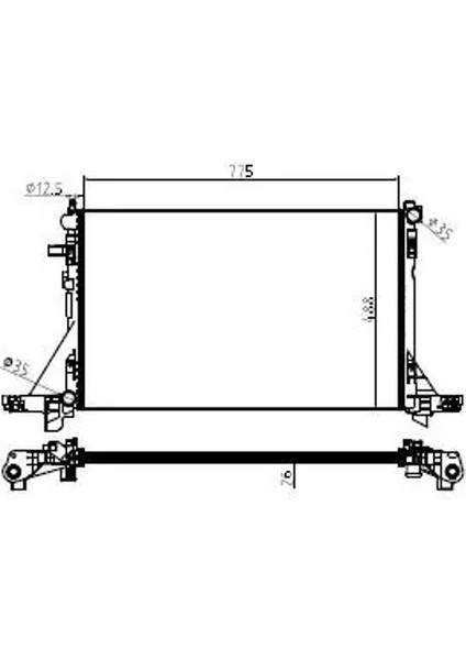 80414 Motor Radyatoru 214107695R