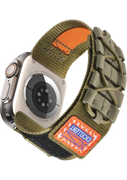 Apple Watch 11 46MM Kordon Kayış Orbital Kumaş Nylon