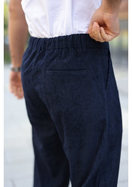 Erkek Kadife Baggy Pantolon modelleri