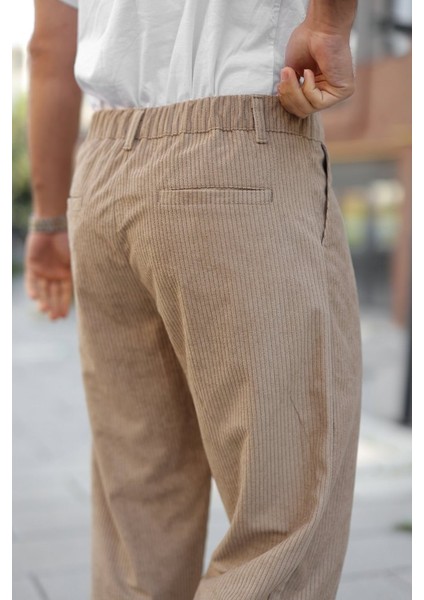 Erkek Kadife Baggy Pantolon modelleri