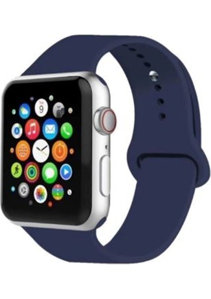 Apple Watch 11 46MM Kordon Kayış Silikon Soft