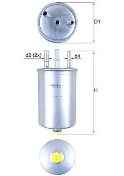 KL511 Yakit Filtresi 1342601 1480495 2T149155BC