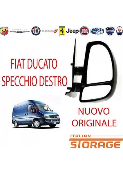 Fiat Ducato-Boxer-Jumper 1999-2006 Dış Dikiz Aynası Sağ Mekanik (Oem NO:1325626080)