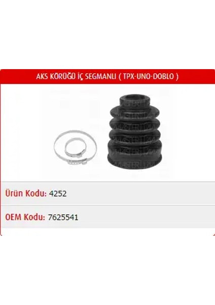 M4252 Ic Aks Korugu 7625541 7625541S 7625541S1