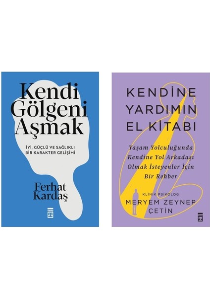 Kendine Yardımın El Kitabı + Kendi Gölgeni Aşmak (2 Kitap)
