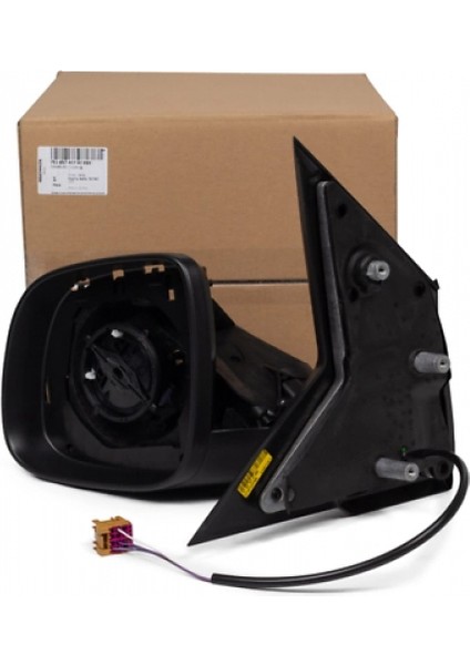 Vw T6 2015-2020 Dış Dikiz Aynası Sol Astarlı Kapaklı (12H5P+1H1P Pın) (Oem NO:7E1857407R)