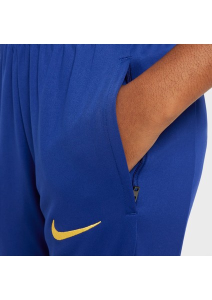 Dri Fit Fc Barcelona Academy Pro Unisex Spor Eşofman Altı - Fermuarlı Paça ve Cep -FQ2768-455 fırsatları