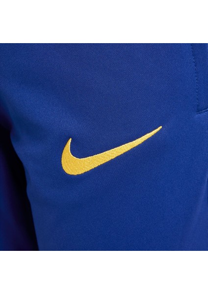 Dri Fit Fc Barcelona Academy Pro Unisex Spor Eşofman Altı - Fermuarlı Paça ve Cep -FQ2768-455
