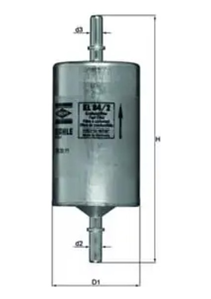 KL842 Yakit Filtresi 2303062010 A6394770001