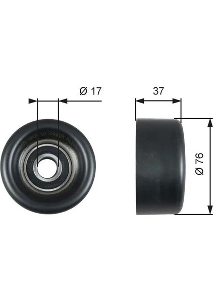 T38028 Alternator Gergi Bilyasi 2W9319A216BA 31180PNA003 31180PNAJ01