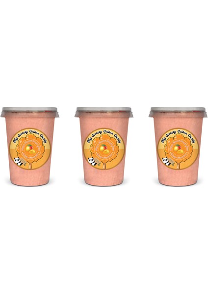Mango Aromalı 3'lü Gurme Pamuk Şekerler