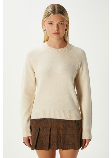 Mushy Taş Basic Triko Kazak indirimleri