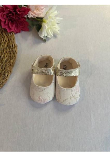 Kız Bebek Patik - Pembe Çiçek