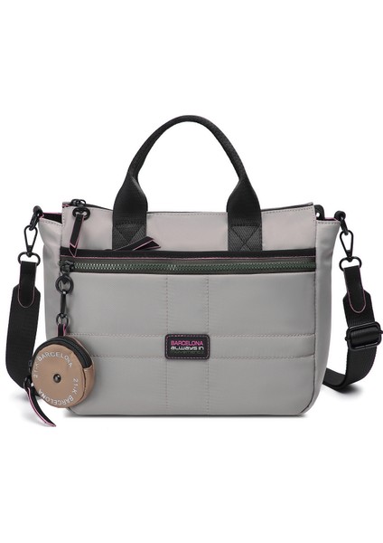 Çok Cepli, Su Geçirmez, Hafif, Uzun Askılı, Kadın Omuz Çanta Günlük ve Spor BRC3261 Gri