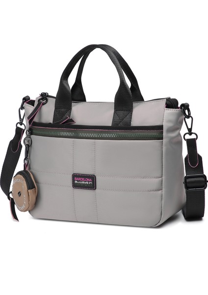 Çok Cepli, Su Geçirmez, Hafif, Uzun Askılı, Kadın Omuz Çanta Günlük ve Spor BRC3261 Gri fiyatları