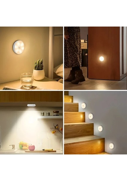 Uzaktan Kumandalı Yapışkanlı 3&amp;apos;lü LED Spot Lamba (5148) fırsatları