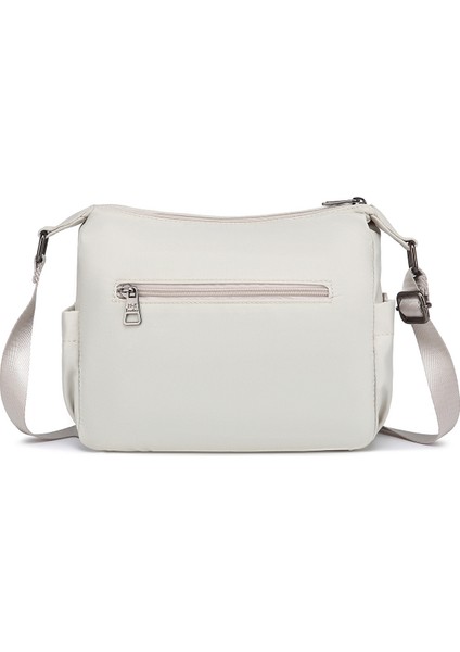 Su Geçirmez, Çok Cepli, Hafif, Kadın Omuz ve Çapraz Çanta BRC2141 Açık Bej modelleri